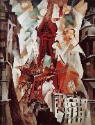 Delaunay, Robert Red Tower oil painting artist